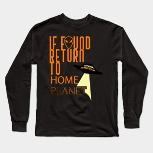 Genesis Streetwear - Return to Home Orange Ombre Long Sleeve T-Shirt